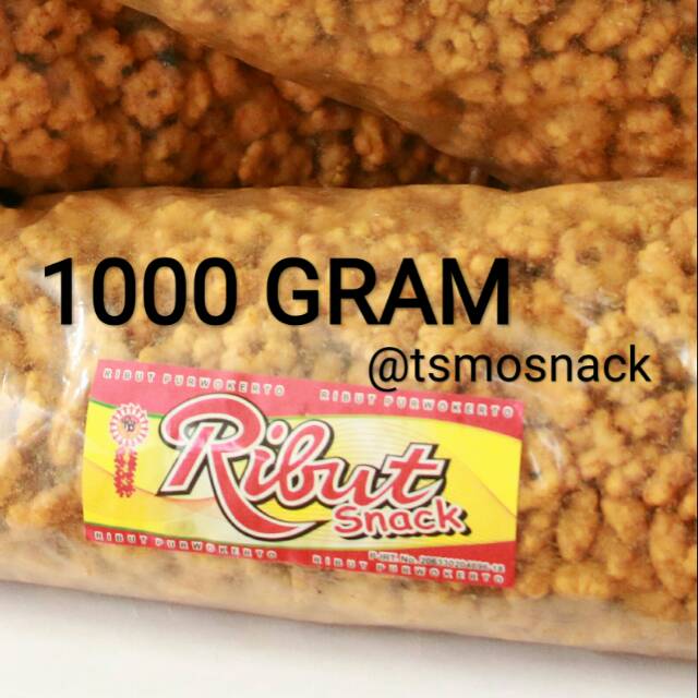 

Ukf5Pc6F4H (Kuliner.Kita) Ribut Snack 1Kg