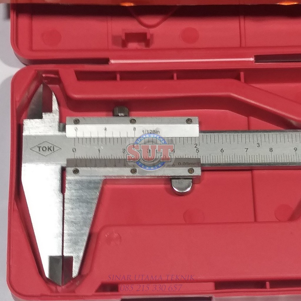 Vernier Caliper TOKI 200 Bukan Mitutoyo Jangka Sorong 8 inchi Sigmat 200mm