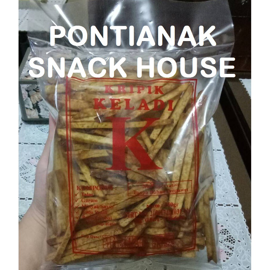 

Stik Talas K - Stik Talas Vegetarian (500 Gr) Khas Pontianak