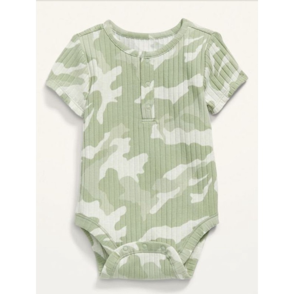 oldnvy anak bayi bodysuit-Army