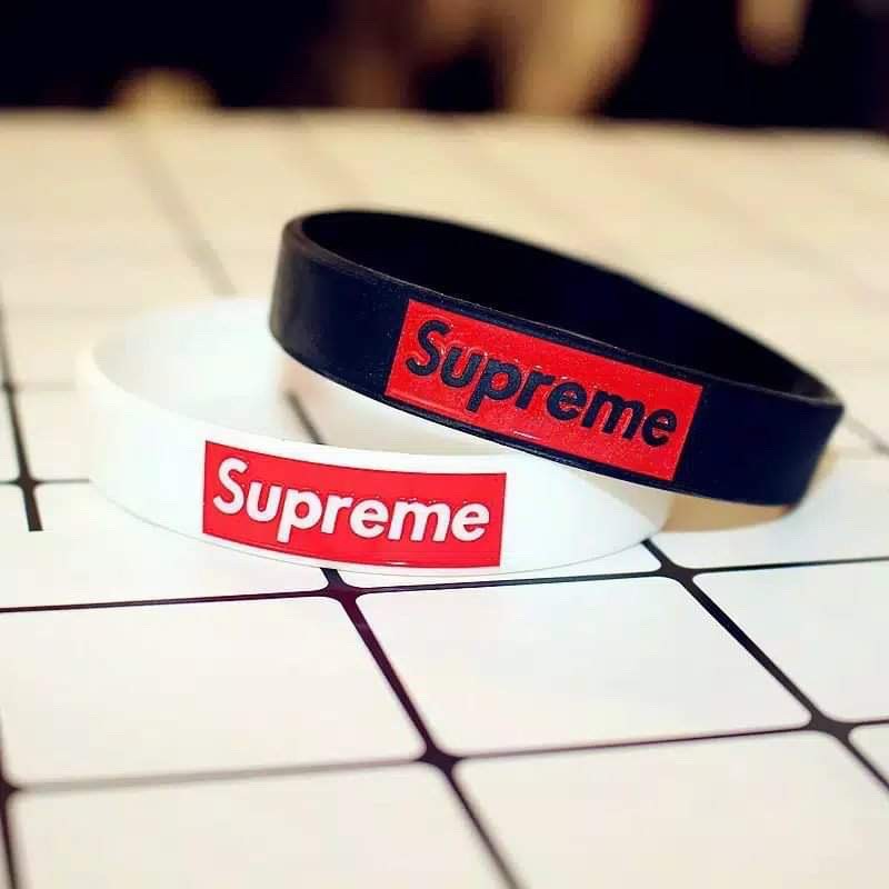 COD ORIGINAL-GELANG KARET SUPREME GELANG TANGAN CASUAL SPORT-BRACELET