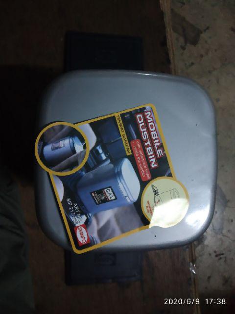 Tempat Sampah Mobil Simple Kotak Tong Sampah Dengan Tatakan Karet Untuk Kebersihan