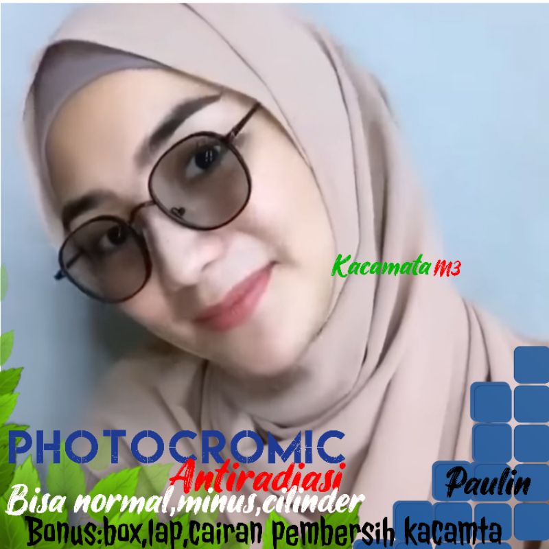 kacamata lensa photocromic antiradiasi boleh pilih yang blueray bisa normal minus plus cilinder tergantung permintaan sampai minus 5 cyl 2 harga masih sama tulis saja pesanan kaka di catatan saat order free box lap cairan pembersih kode 2261 size50-18-140