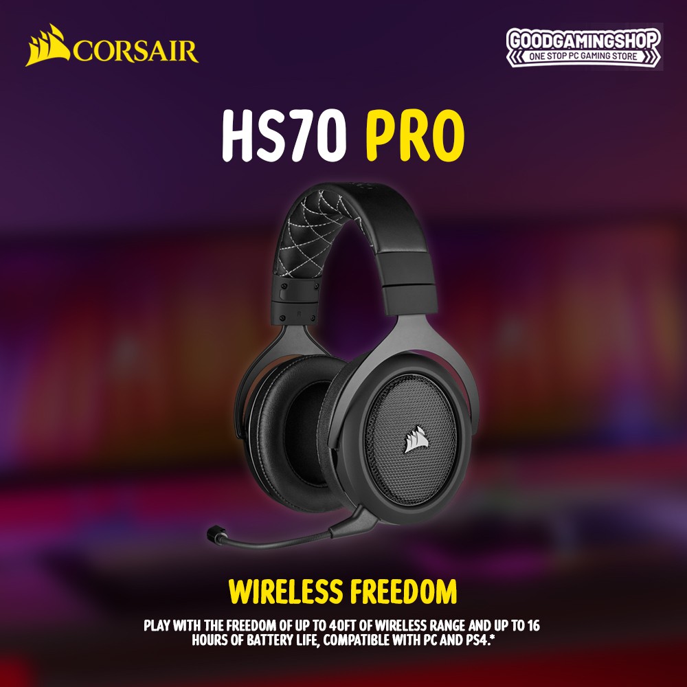 Corsair HS70 Pro Wireless - Gaming Headset