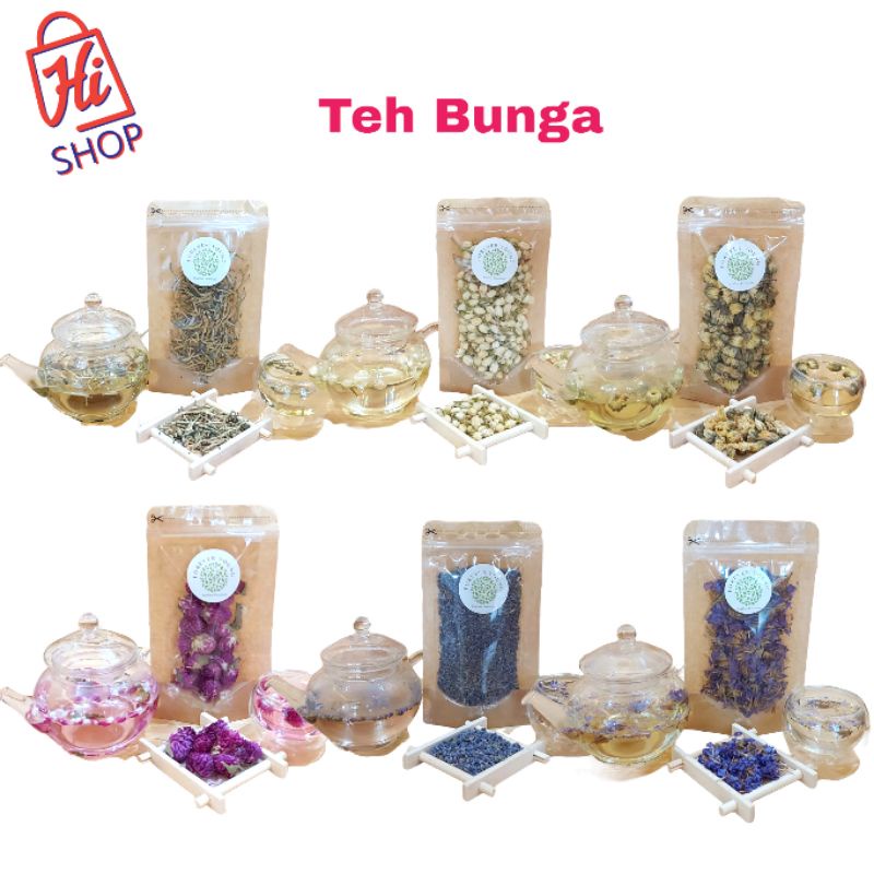 

Teh Kering Teh Bunga Organik Dried Flower Tea Premium Quality / Part 1