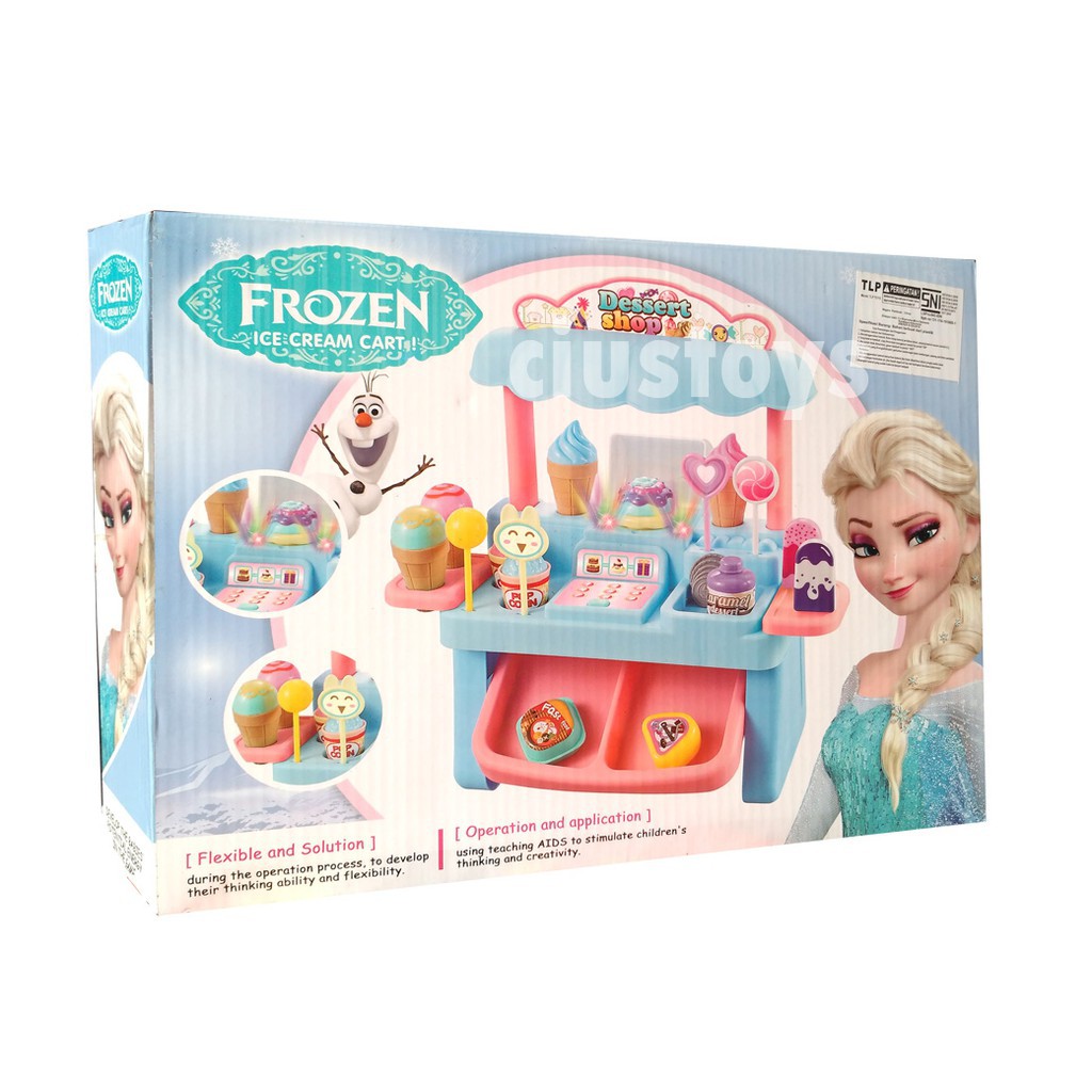 ICE CREAM CART FROZEN 716-3B - MAINAN  KASIR DAN ES KRIM ANAK