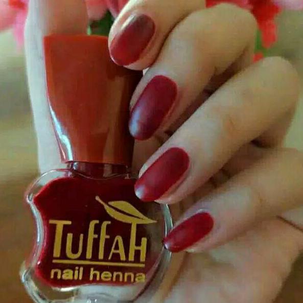 ㄼ [ ORIGINAL ] TUFFAH NAIL HENNA | TUFFAH MAROON | TUFFAH CHERY | NAURA KUTEK MUSLIMAH ぺ