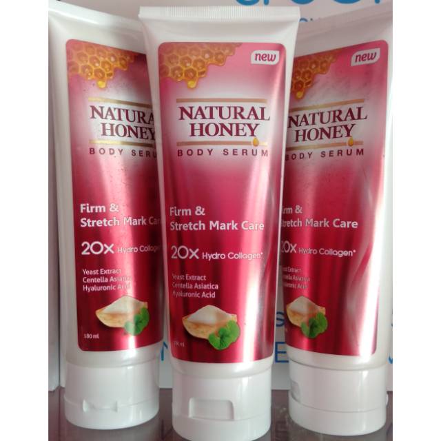 natural honey body serum firm & stretch mark care