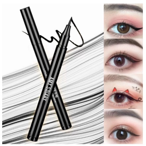 (SATUAN)EYELINER AMY'S DIARY /EYELINER SPIDOL BLACK WATERPROOF LONGLASTING/EYELINER BLACK