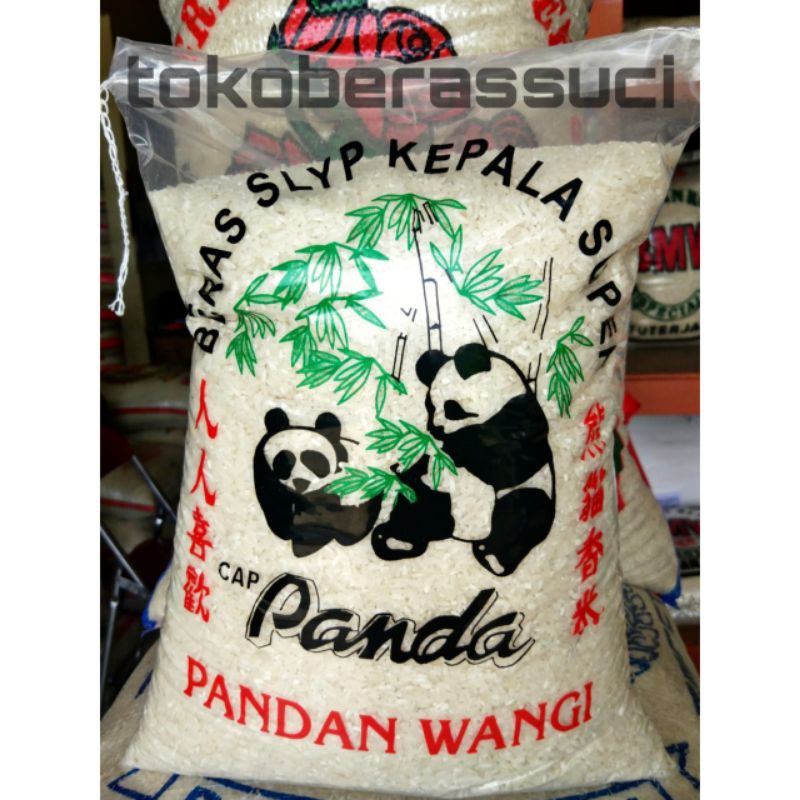 

BERAS PANDAN WANGI CAP PANDA 5Kg 10Kg 25Kg ENAK PULEN BERKUALITAS