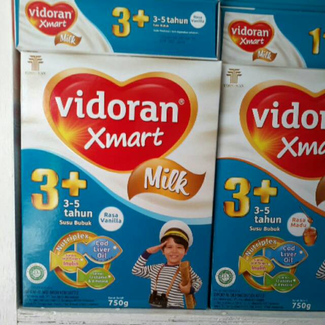 vidoran Xmart 3+  vanila madu 725g