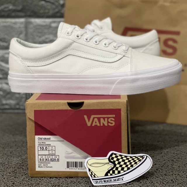 vans white original