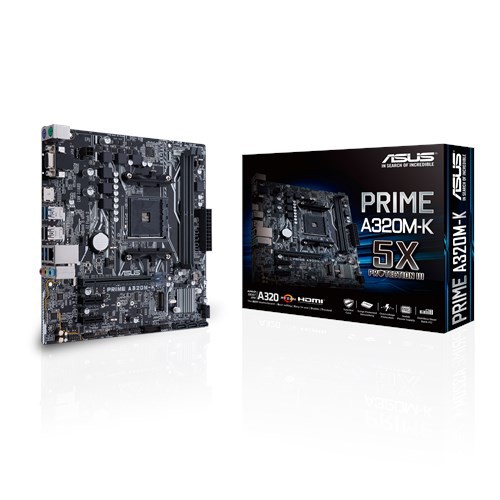 Motherboard Asus Prime A320MK Socket AM4 DDR4 Mainboard AMD Mobo