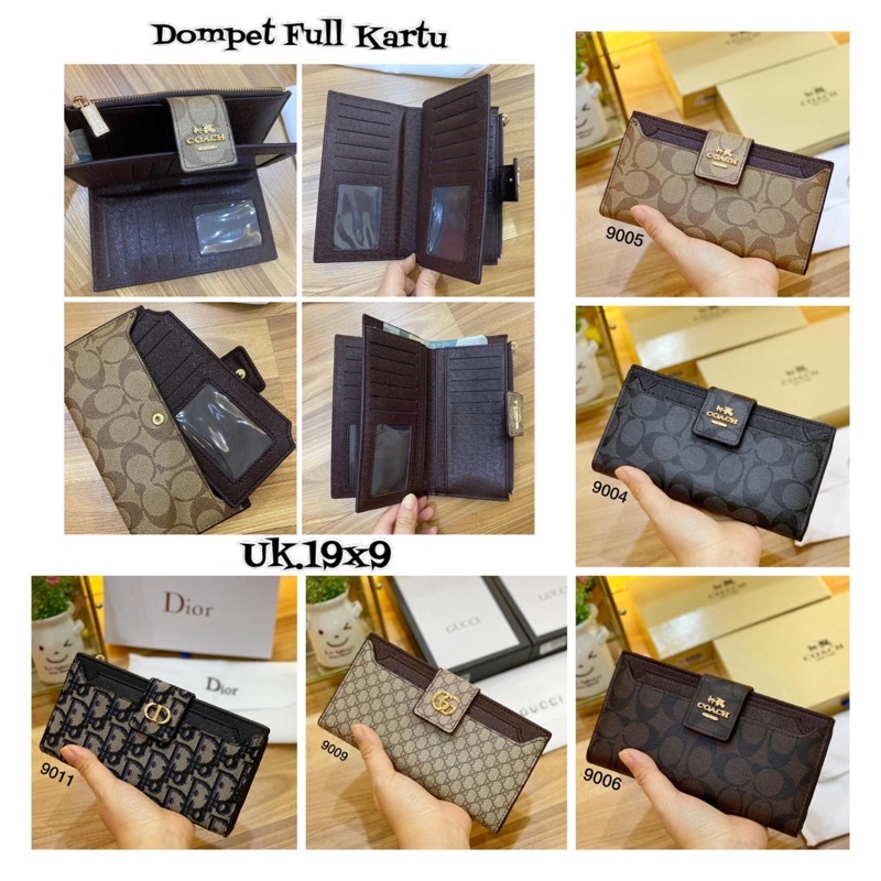 Dompet Lipat Panjang/ Dompet Panjang Premium/ Dompet Pouch Lidah/ Dompet Lidah Panjang/ Dompet kartu