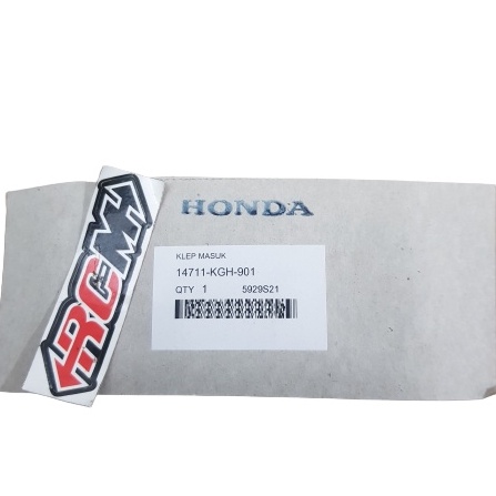 14711-KGH-901 VALVE INLET KLEP IN INCS1 NEW MEGAPRO MONOSKOK ORI ORIGINAL HONDA AHM HGP ASLI