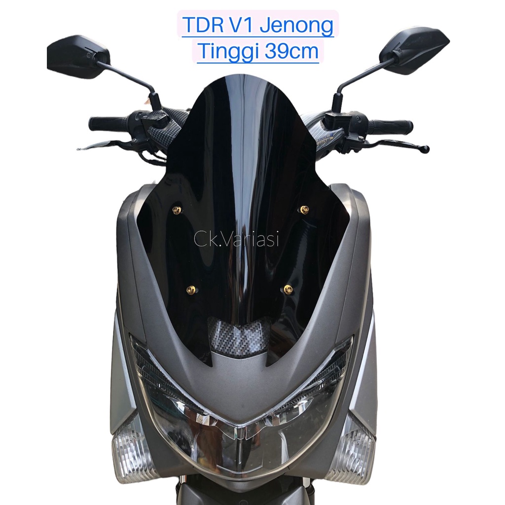 WINDSHIELD NMAX NEW/ NMAX OLD MODEL TDR JENONG / VISOR NMAX NEW / VISOR NMAX OLD/ WINSIL NMAX TDR JENONG