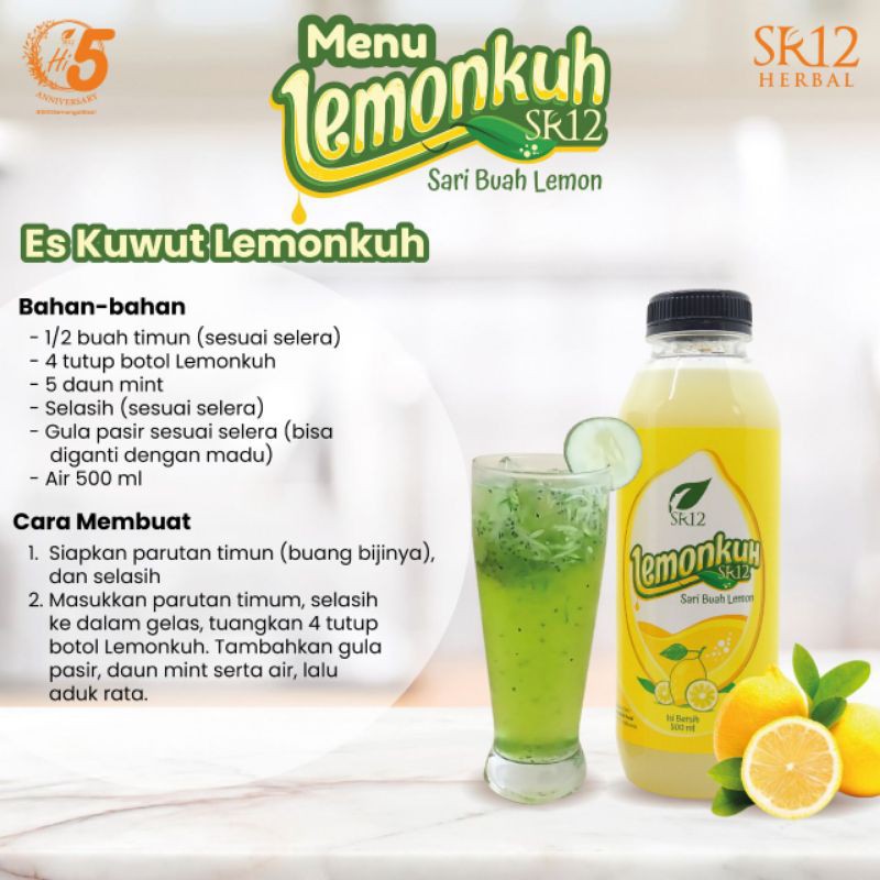 

NEW!!! LEMONKUH SR12/ LEMON ASLI/ SARI LEMON