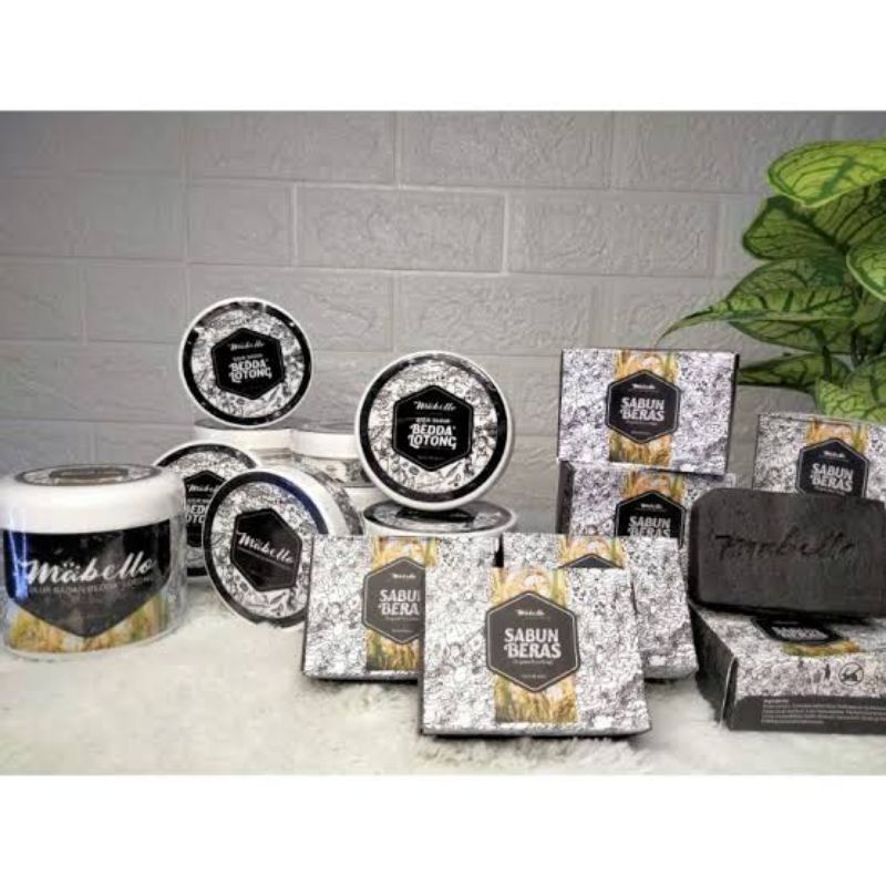 Mabello Bedda Lotong Lulur Hitam Asli Bugis Original