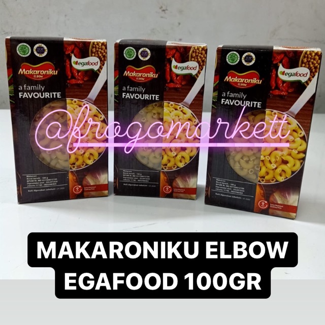 Makaroniku Elbow Egafood 100gr