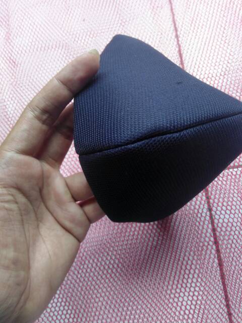 Masker motor hitam polos