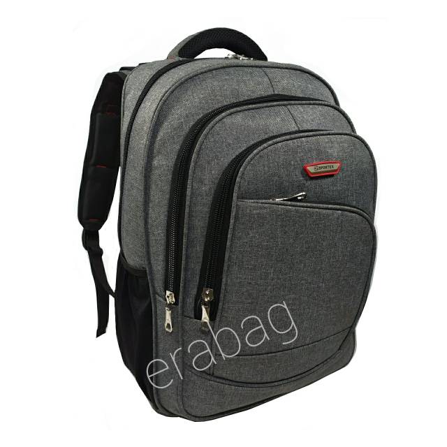 Tas ransel Sportex 0880 jumbo laptop pria wanita