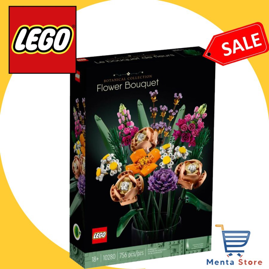 Jual LEGO Creator 10280 Flower Bouquet Botanical Collection Buket Bunga ...