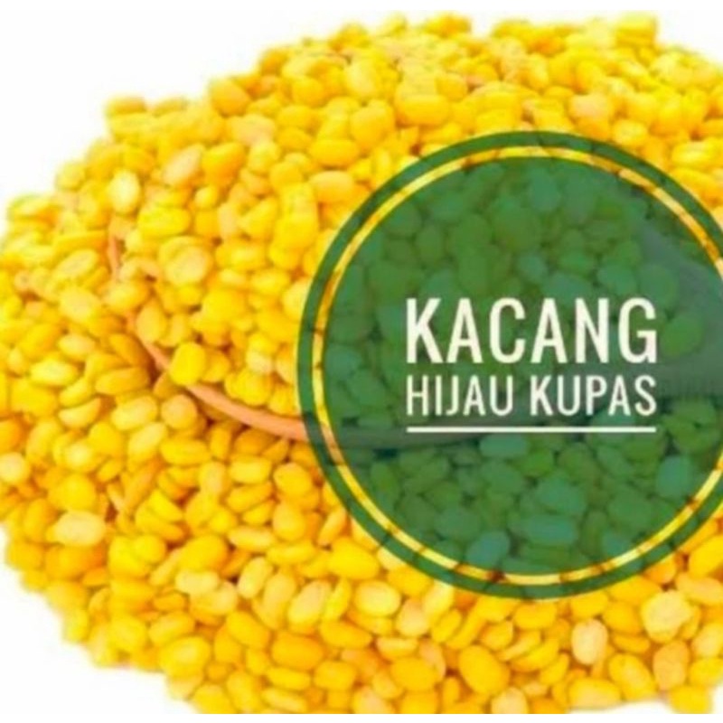 kacang ijo kupas 500 gr