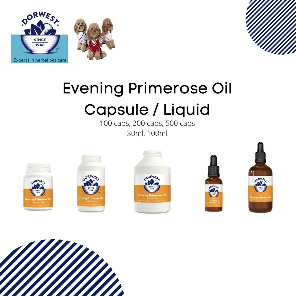 Dorwest Evening Primrose Oil For Dogs And Cats Shopee Indonesia