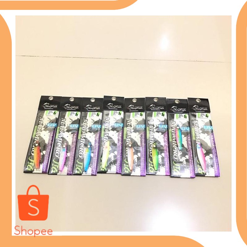 Jual tools n parts Umpan micro jig 5 gram UV bright  20DEZ Murah