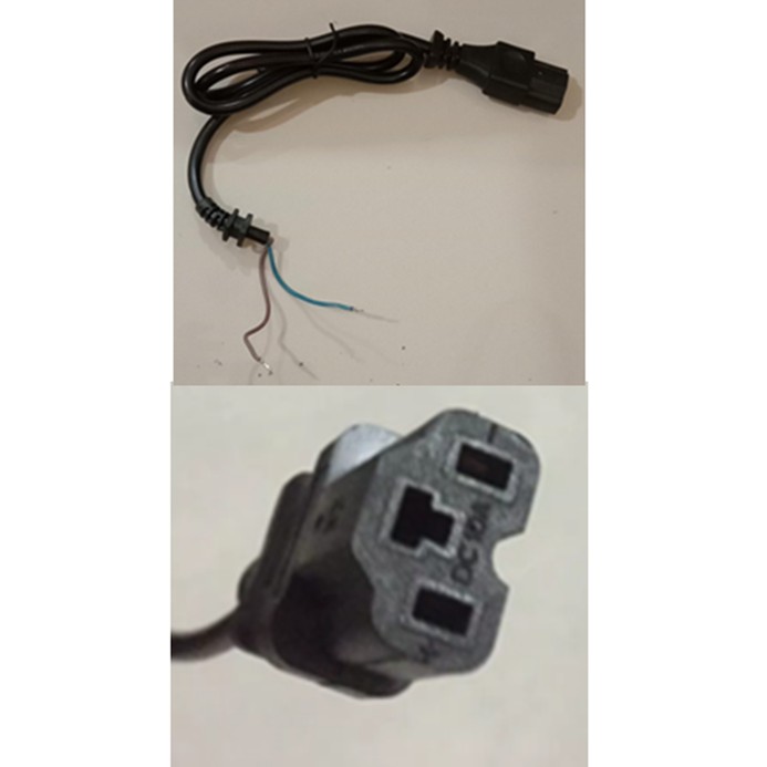 kabel charger kepala tiga sepeda listrik