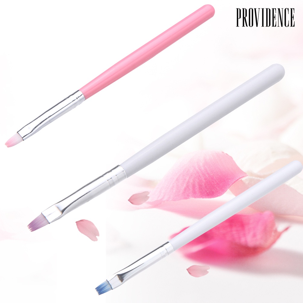 Providence Flat Head Polish Painting Drawing Nail Art Brush Pen DIY Manicure Beauty Tool