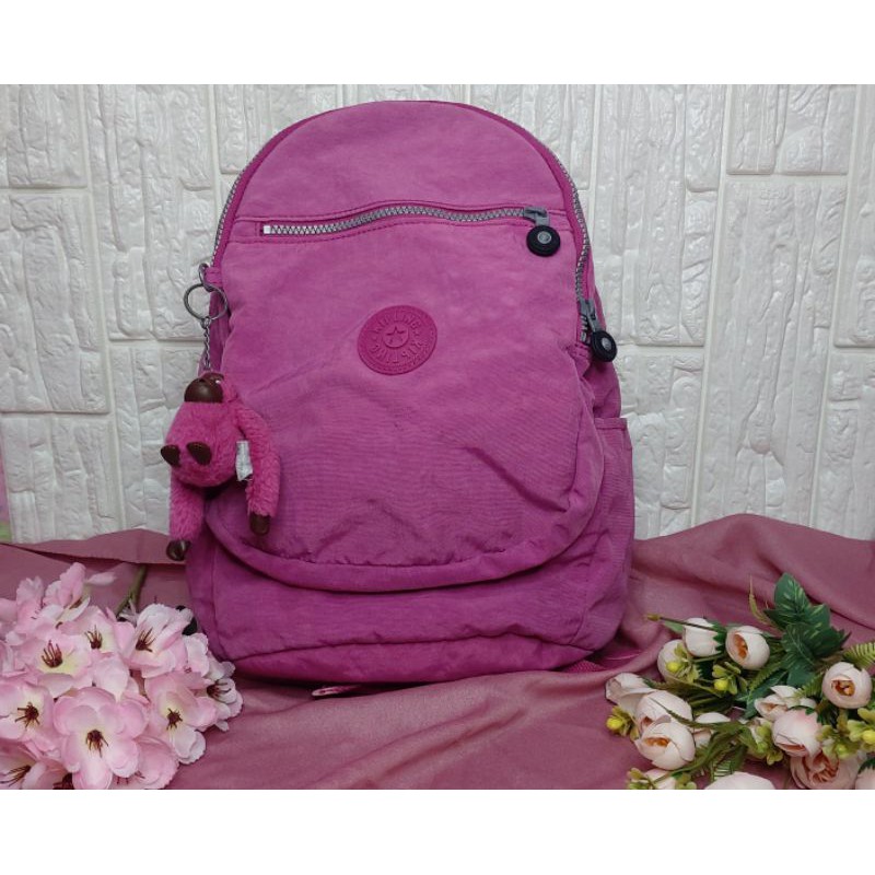 Kipling Preloved Ransel Pink