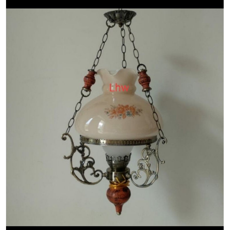 lampu hias gantung Betawi besar dekorasi ruang tamu ruang makan