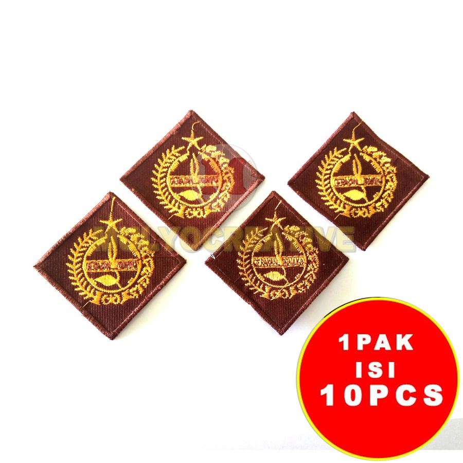 Bed Saku Pramuka Putra - Bed Pramuka Tunas Kelapa Putra 1Pak