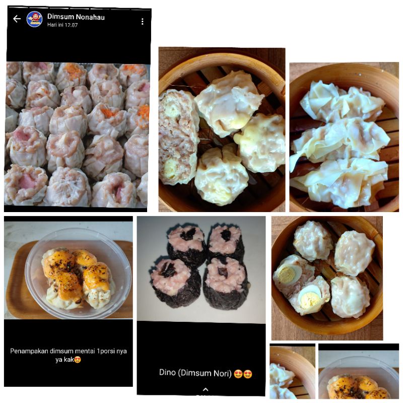 

Dimsum ayam kulit tahu dijamin enak dan puas makannya