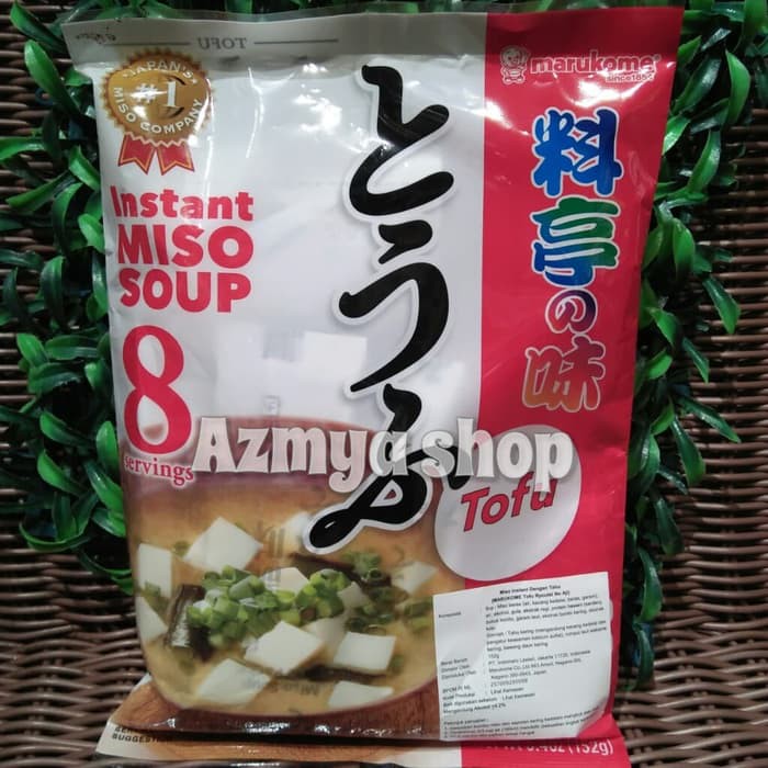 

Best Seller - Marukome Tofu Ryoutei No Aji-Miso Instan Dengan Tahu 152Gr