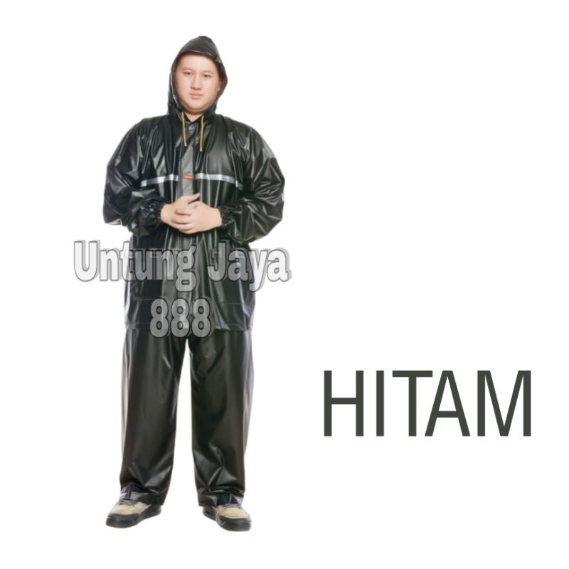 Jas Hujan Jaket Celana Besar 6XL Super Jumbo Muat 70kg-120kg SUMO JUMBO