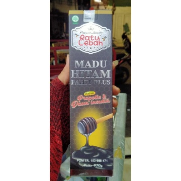 

Madu Hitam Pahit Ratu lebah plus propolis,