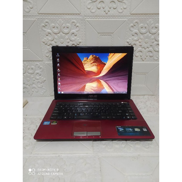 ASUS K43SJ i3-2330M RAM 4GB HDD 500GB VGA GT520M-1GB Second