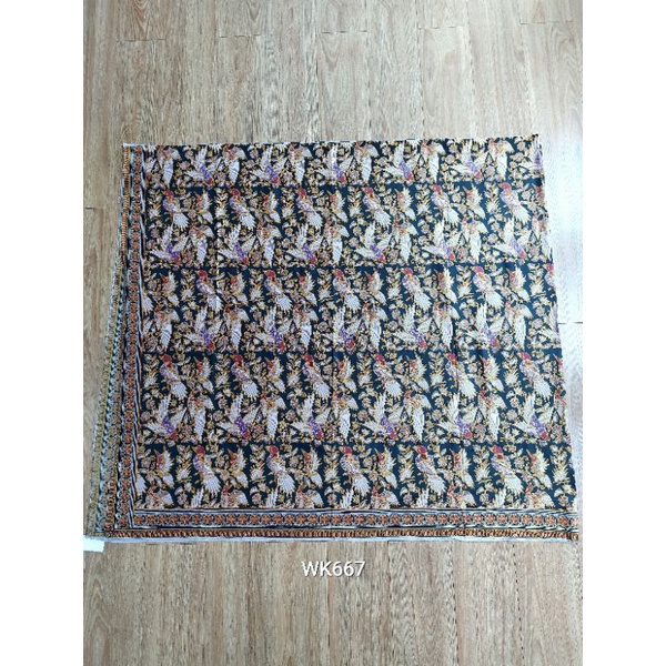 Kain Batik Print Kombinasi Bahan Katun Halus WK 665 666 667 668 669 670 703 707 708