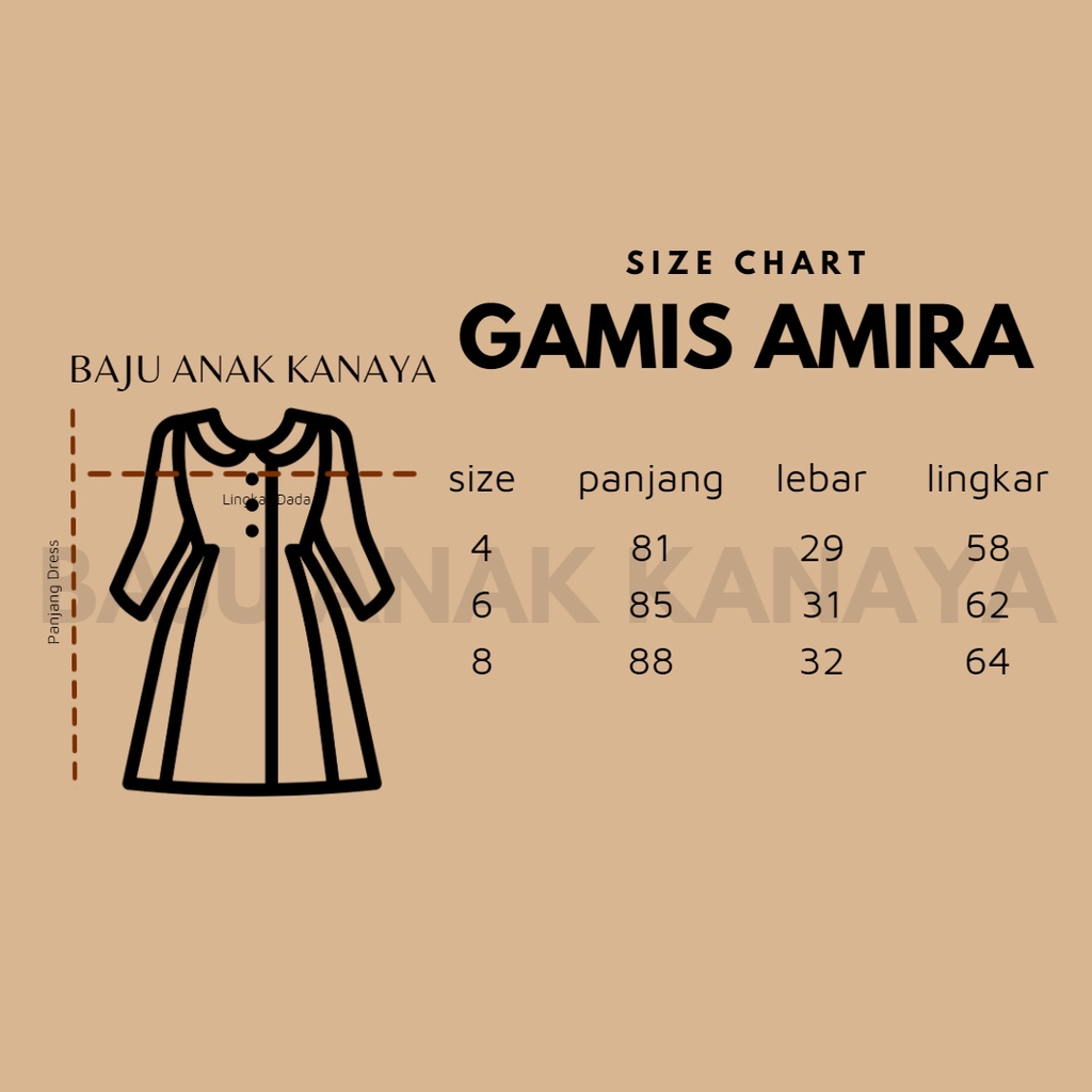 5-7TH RAYON ANAK AMIRA GAMIS ANAK KATUN by BOBO KIDS versi 2