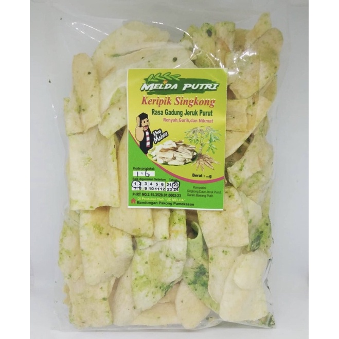 

KERIPIK SINGKONG JERUK PURUT MELDA