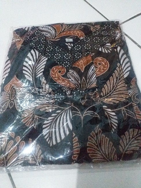 Batik Wanita Asj Sa Hrb026 Kenongo Kemeja Tosca Pendek