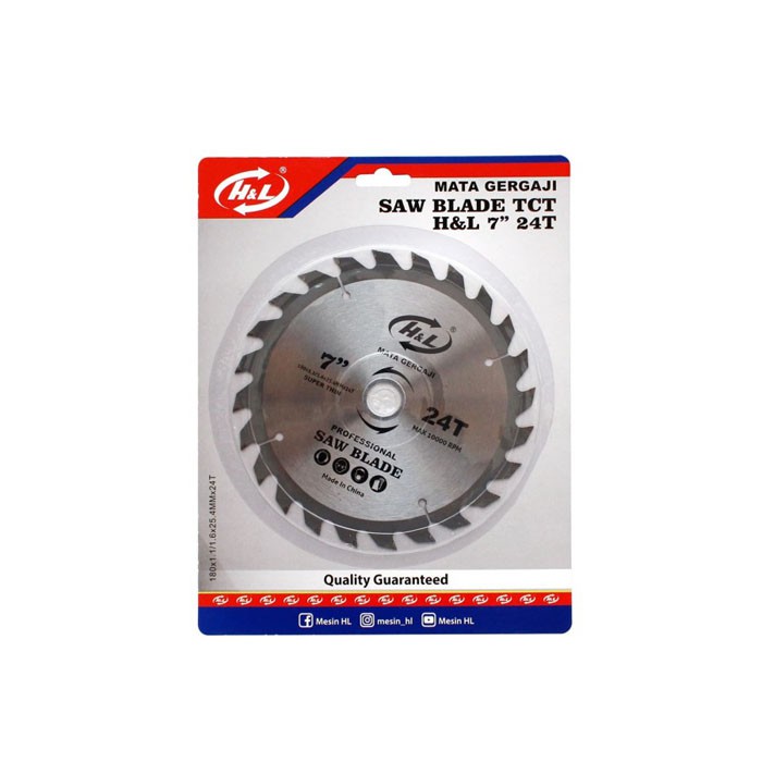 HL Mata Gergaji Circular Saw Blade 7 Inch