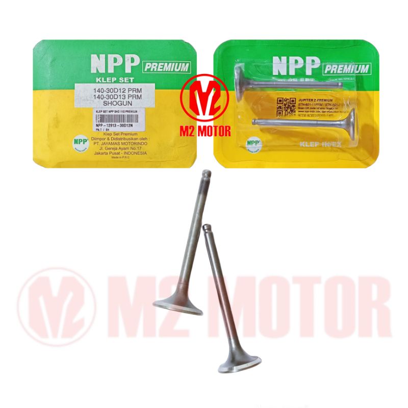 KLEP SET SHOGUN 110 PAYUNG KLEP NPP