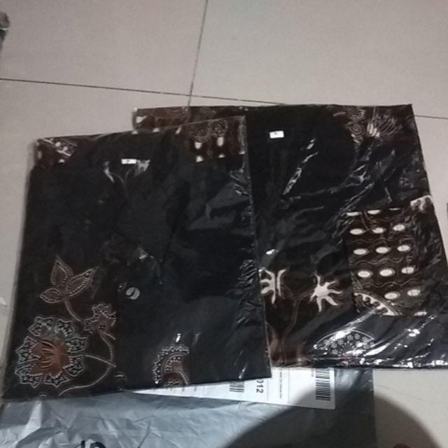 Kemeja Batik Anak/ Hem Anak Pendek Laki Laki Motif  Merak Merah 2-9 Th