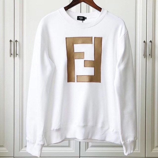 Sweater Fendi FF white