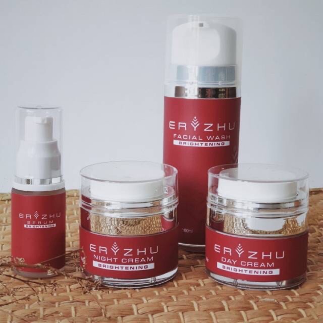 Eryzhu Skincare Paket Platinum Brightening Series