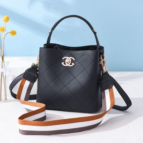 GI 822 RISCE TAS SELEMPANG TALI MOTIF IMPORT WANITA CEWEK PEREMPUAN JAKARTA BATAM CC