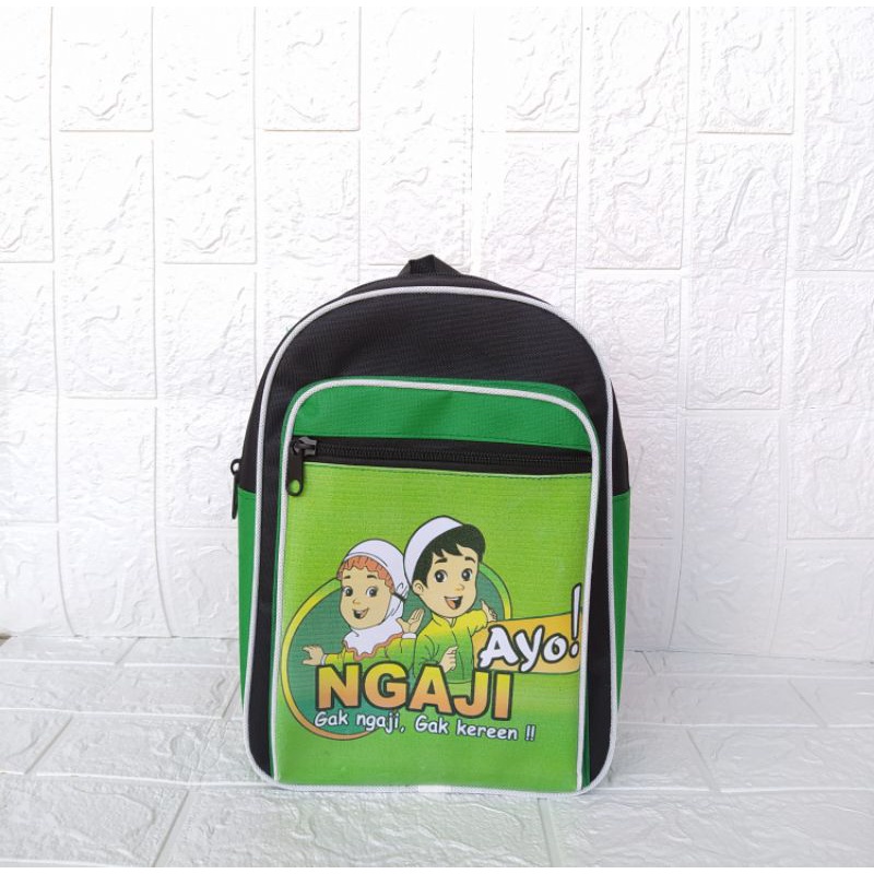 

TAS RANSEL MENGAJI UNTUK ANAK TK, PAUD, PLAY GROUP & TAHFIZ